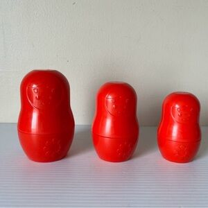 Russian measuring cups set vintage